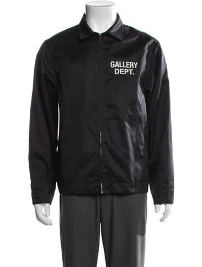 Pre-owned Gallery Dept. Graphic Print Jacket In Black