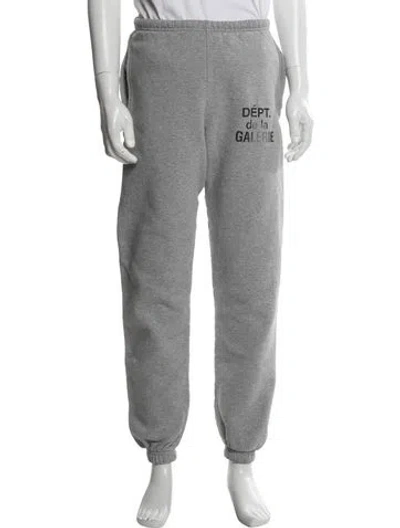 Pre-owned Gallery Dept. Graphic Print Lounge Bottoms In Gray