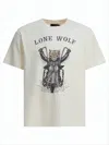Gallery Dept. Graphic Print Short-sleeved T-shirt With Relaxed Fit In Neutral