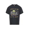 Gallery Dept. Graphic Print Short-sleeve T-shirt With Skull Motif In Black