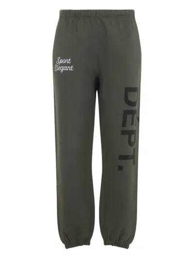 Gallery Dept. Relaxed-fit Jogger Pants With Embroidered Detailing In White