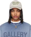 Gallery Dept. Embroidered Mesh-back Baseball Cap In Neutral