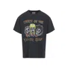 Gallery Dept. Graphic Print Short-sleeve T-shirt With Skull Motif In Gray