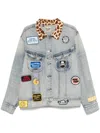 Gallery Dept. Long-sleeved Denim Coat In Blue