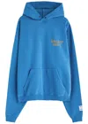 Gallery Dept. Hooded Logo Cotton Sweatshirt In Royal Blue
