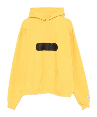 Gallery Dept. Hooded Sweater In Yellow