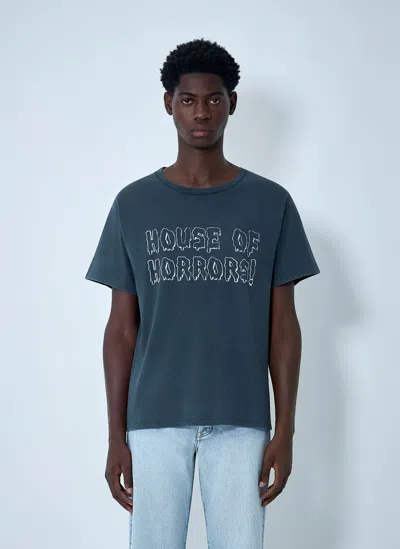 Gallery Dept. House Of Horrors T-shirt In Blue