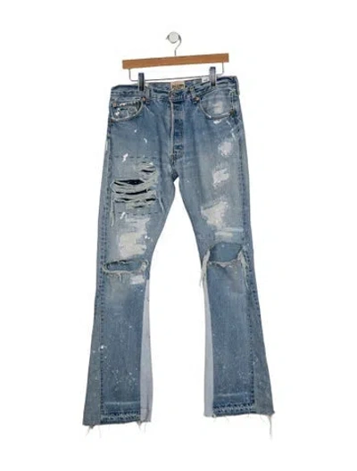 Pre-owned Gallery Dept. Indiana Bootcut Jeans In Blue