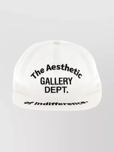Gallery Dept. Indifference Aesthetic Curved Brim Cap In Brown