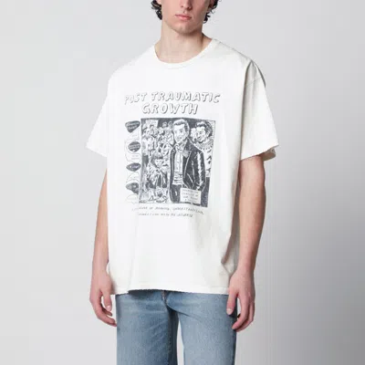 Gallery Dept. Post Traumatic Growth Graphic-print T-shirt In Neutral