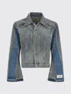 Gallery Dept. Ford Trucker Jacket Contrast Panels Collar In Blue