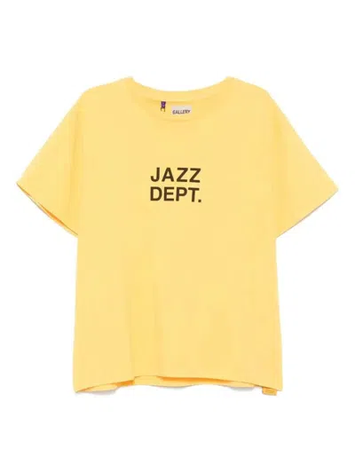 Gallery Dept. Jazzy T-shirt In Yellow