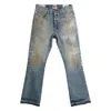 Gallery Dept. Distressed Frayed Jeans