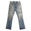 Gallery Dept. Distressed Frayed Jeans