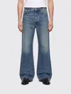 Gallery Dept. Medium Blue Washed-effect Jeans In Blue