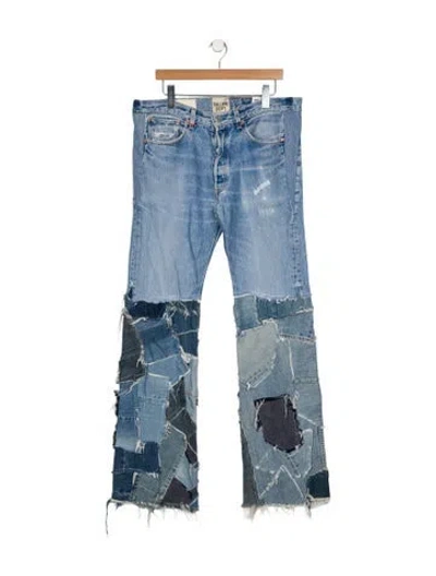 Pre-owned Gallery Dept. 'jesse' Relaxed Fit Jeans In Blue