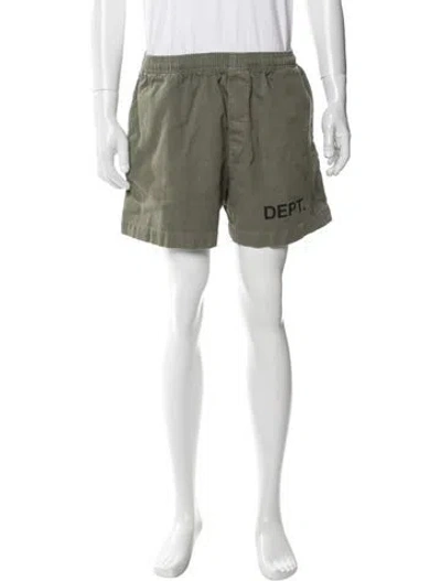 Pre-owned Gallery Dept. Jogger Shorts In Green