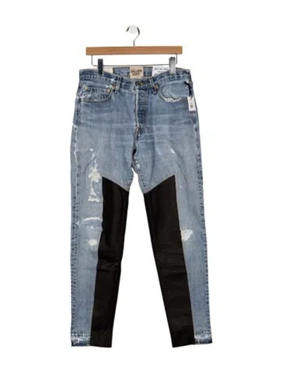 Pre-owned Gallery Dept. K.h. Straight Leg Jeans W/ Tags In Blue