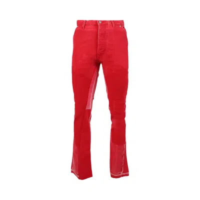 Pre-owned Gallery Dept. La Carpenter Flare Pant 'super Red' | Men's Size 31