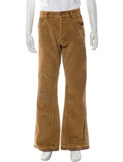 Pre-owned Gallery Dept. La Flare Corduroy Pants In Neutral