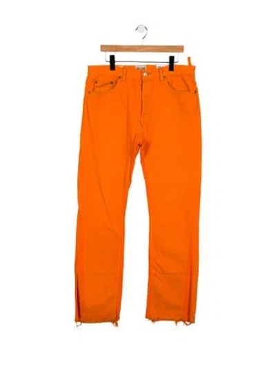 Pre-owned Gallery Dept. La Flare Slim Fit Jeans In Orange