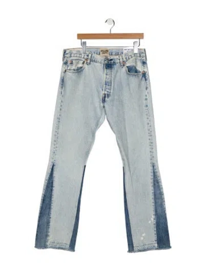 Pre-owned Gallery Dept. La Flare Straight-leg Jeans In Blue