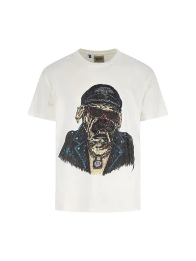 Gallery Dept. Classic White T-shirt With Minimalist Design