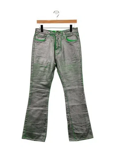 Pre-owned Gallery Dept. Logan Flare Straight-leg Jeans In Multi