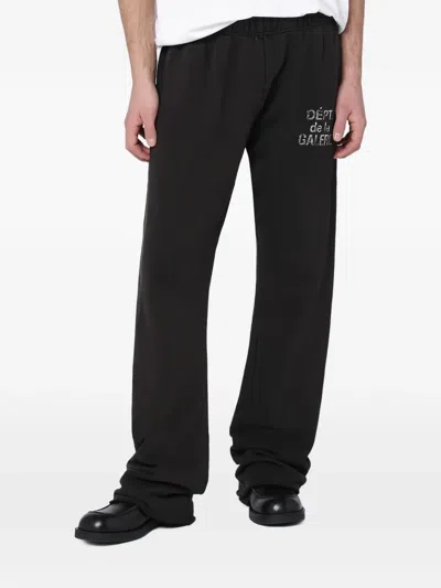Gallery Dept. Logan Logo-print Track Pants In Black