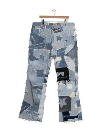 Pre-owned Gallery Dept. Logan Straight-leg Jeans In Blue