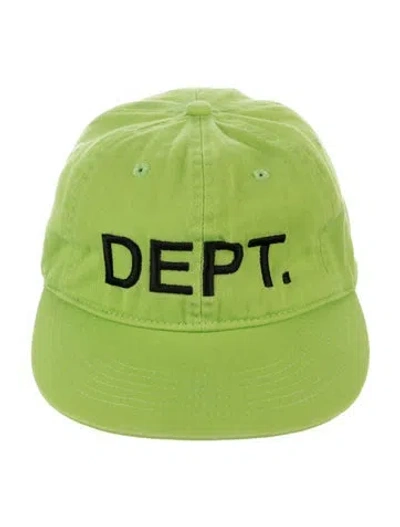 Pre-owned Gallery Dept. Logo 6-panel Hat In Green