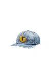 Gallery Dept. Logo-appliqué Distressed-effect Cap In Brown