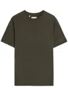 Gallery Dept. Logo-print Washed-effect T-shirt In Green