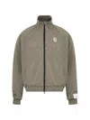 Gallery Dept. Houndstooth Wool-blend Track Jacket In Brown