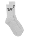 Gallery Dept. Logo-embroidered Socks In Gray