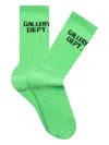 Gallery Dept. Logo-embroidered Socks In Multi