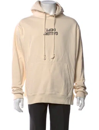Pre-owned Gallery Dept. Logo Graphic Print Hoodie In Neutral