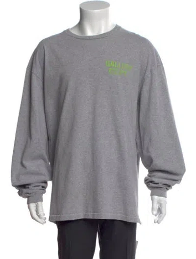 Pre-owned Gallery Dept. Logo Graphic Print T-shirt In Gray