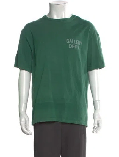 Pre-owned Gallery Dept. Logo Graphic Print T-shirt In Green