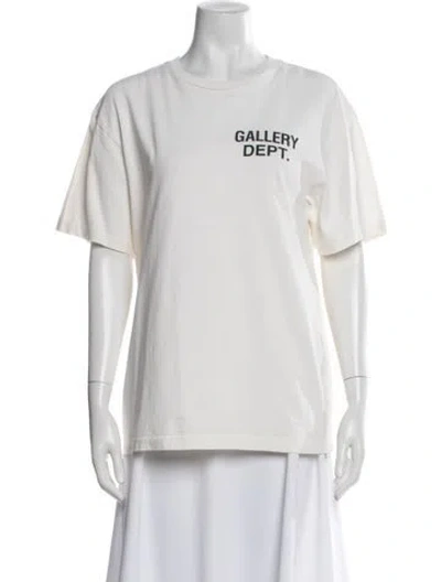 Pre-owned Gallery Dept. Logo Graphic Print T-shirt In Neutrals
