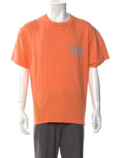 Pre-owned Gallery Dept. Logo Graphic Print T-shirt In Orange