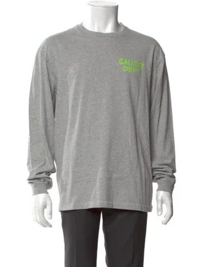 Pre-owned Gallery Dept. Logo Graphic Print T-shirt W/ Tags In Gray