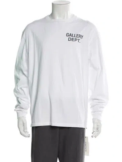 Pre-owned Gallery Dept. Logo Graphic Print T-shirt In White