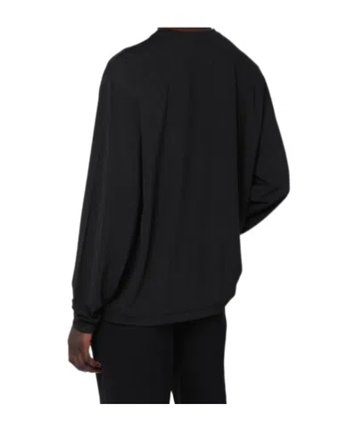 Gallery Dept. Logo Long-sleeve T-shirt In Black