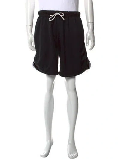 Pre-owned Gallery Dept. Logo Mesh Jogger Shorts In Black