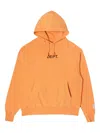 Gallery Dept. Logo-print Cotton Hoodie In Orange