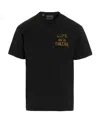 Gallery Dept. French Logo-print Cotton-jersey T-shirt In Black