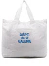Gallery Dept. Logo-print Cotton Tote In White