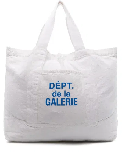 Gallery Dept. Logo-print Cotton Tote In White