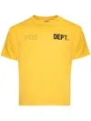 Gallery Dept. Logo-print Reversible T-shirt In Yellow